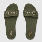 Gucci Women’s slide sandal with Horsebit - Image 2